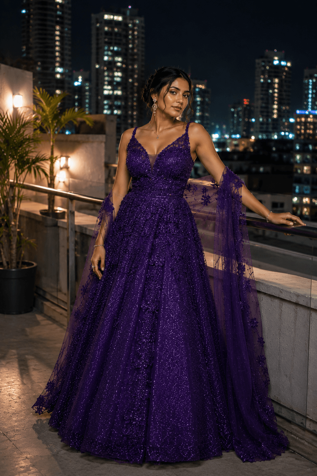 Lage Patola look 1